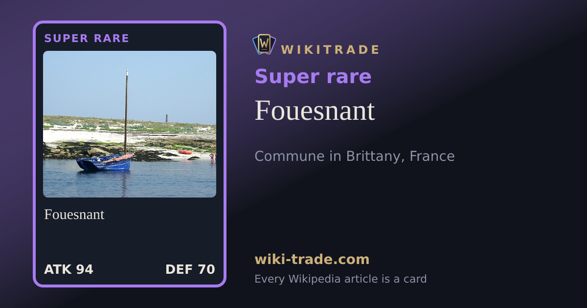 Fouesnant — Super rare card