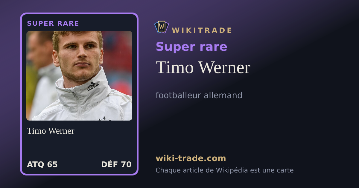 Timo Werner — carte Super rare