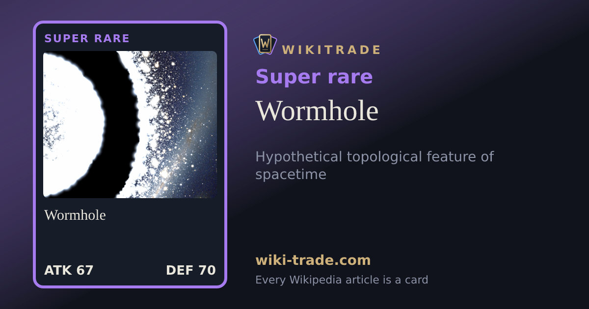 Wormhole — Super rare card