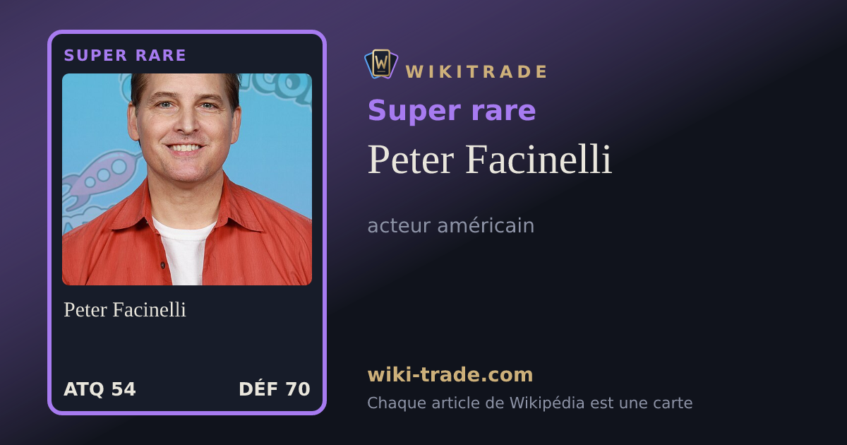 Peter Facinelli — carte Super rare