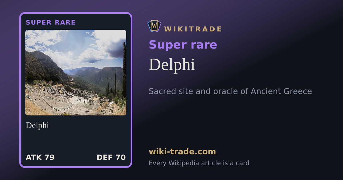 Delphi — Super rare card