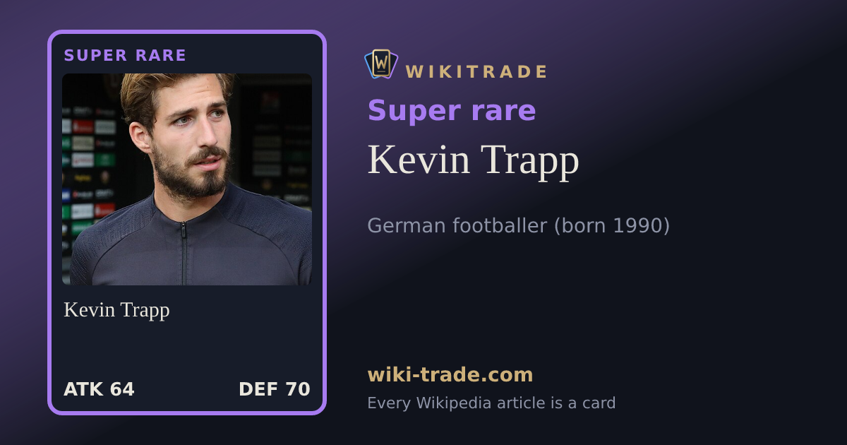 Kevin Trapp — Super rare card