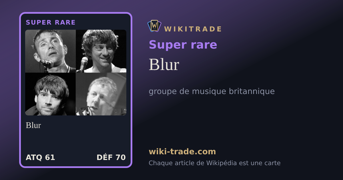 Blur — carte Super rare