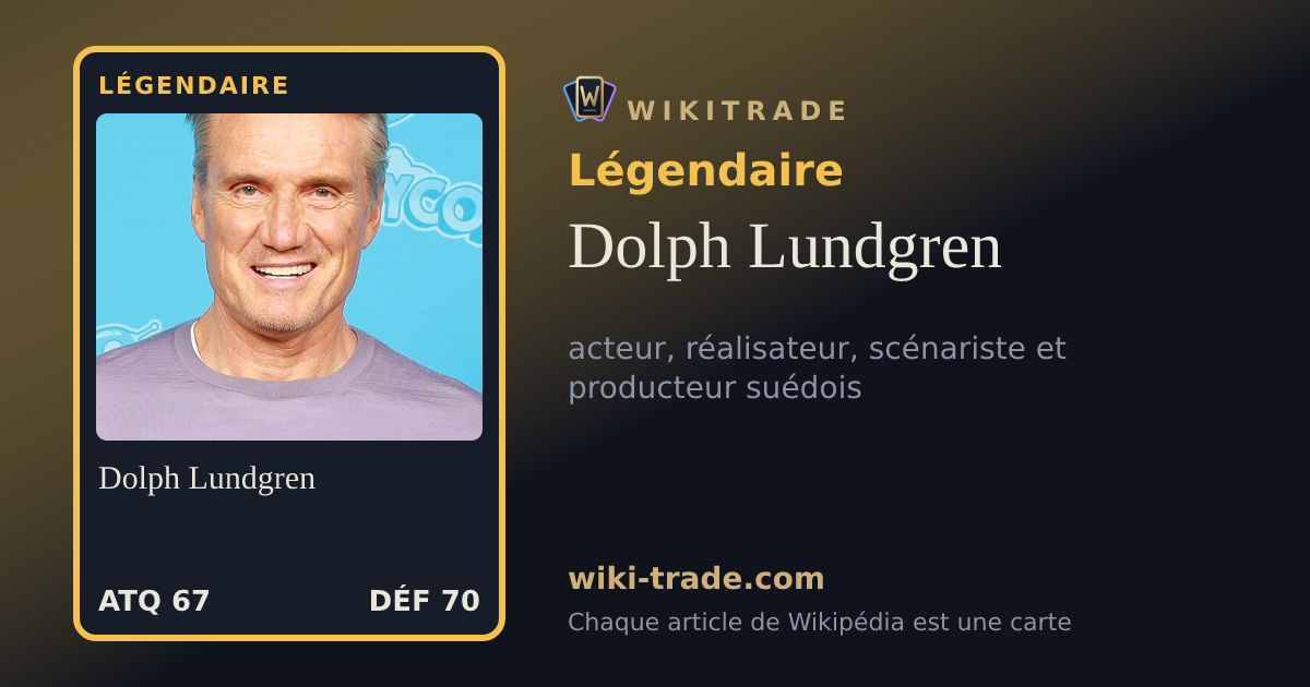 Dolph Lundgren — carte Légendaire