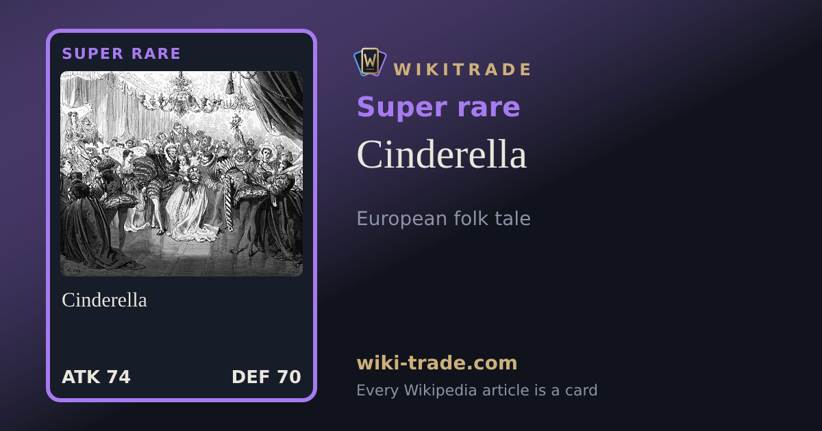 Cinderella — Super rare card