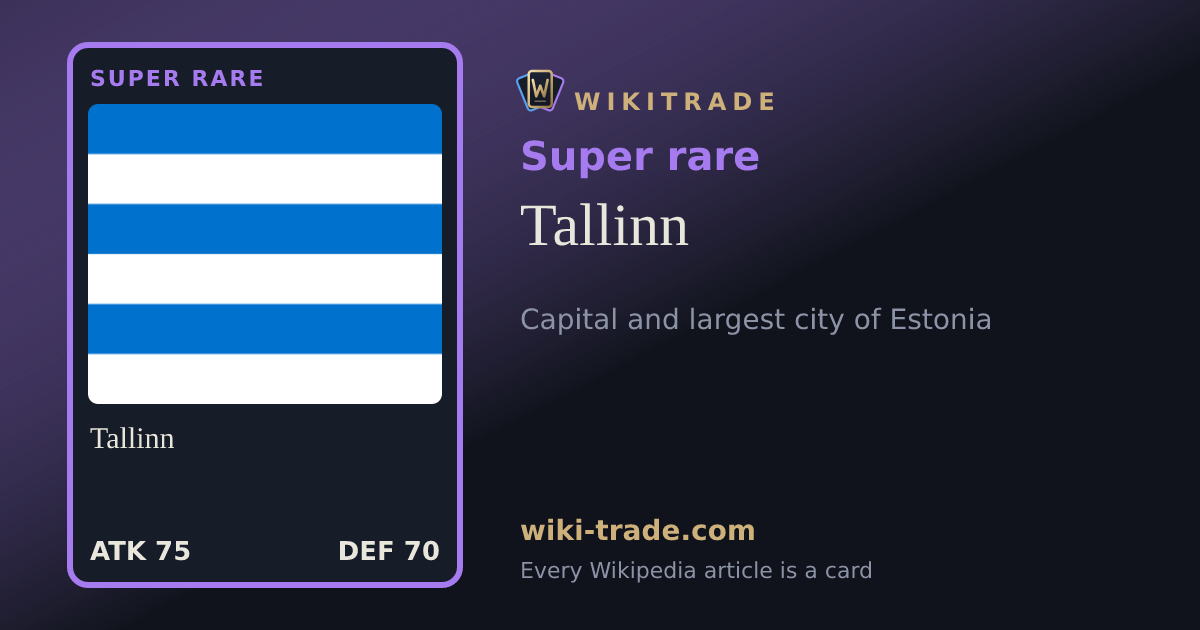 Tallinn — Super rare card