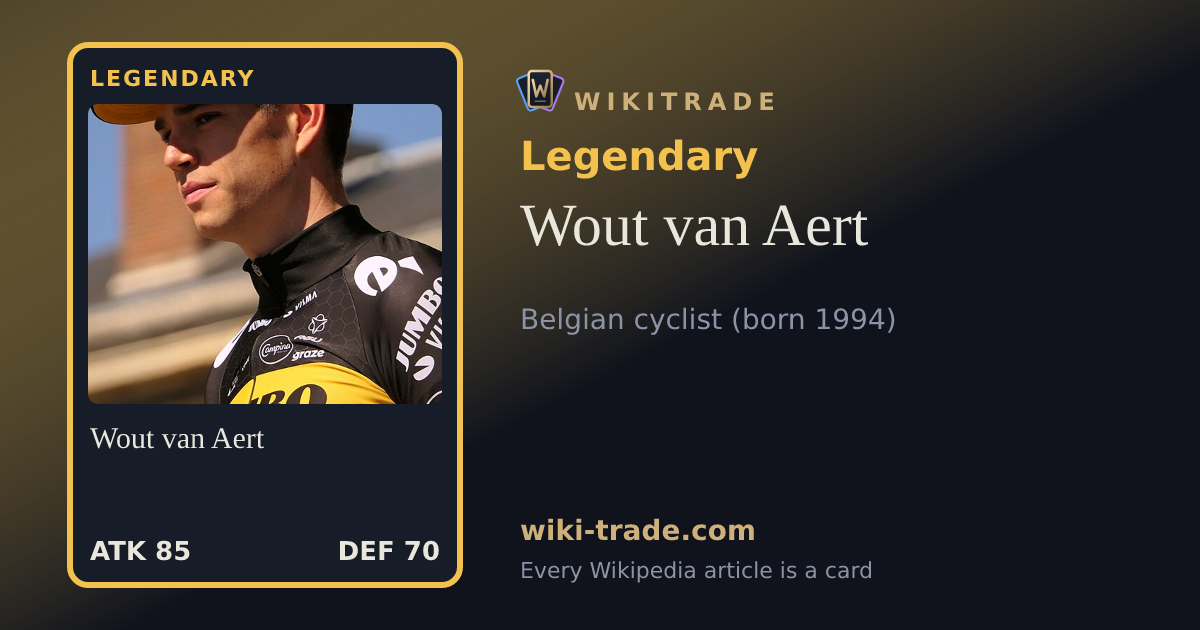 Wout van Aert — Legendary card