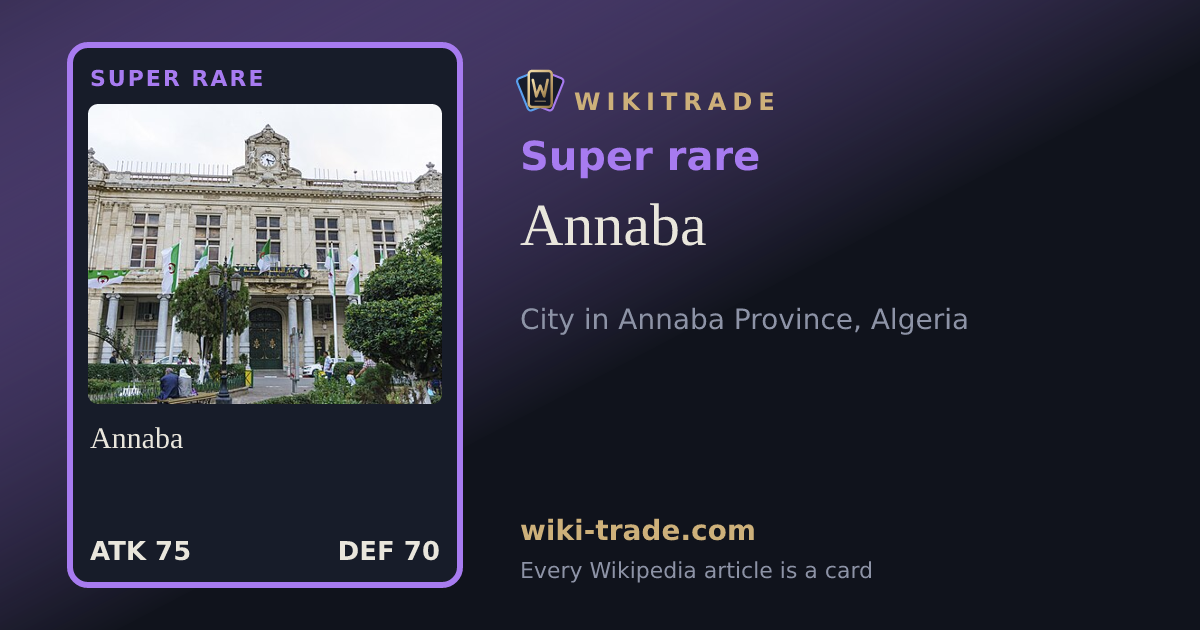 Annaba — Super rare card