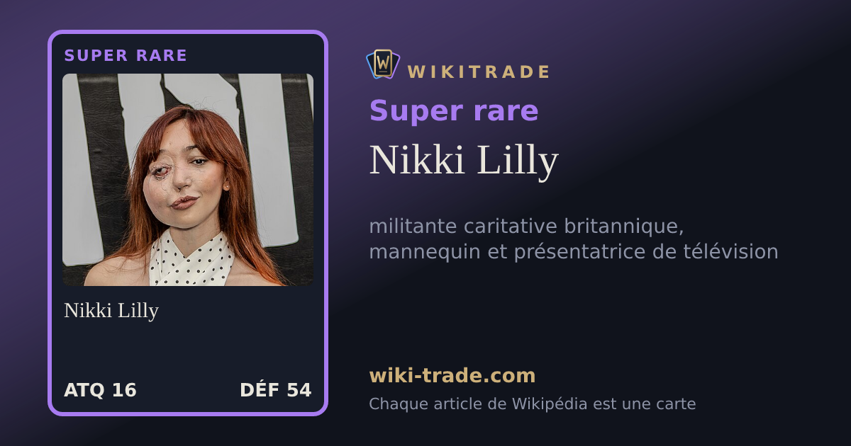 Nikki Lilly — carte Super rare