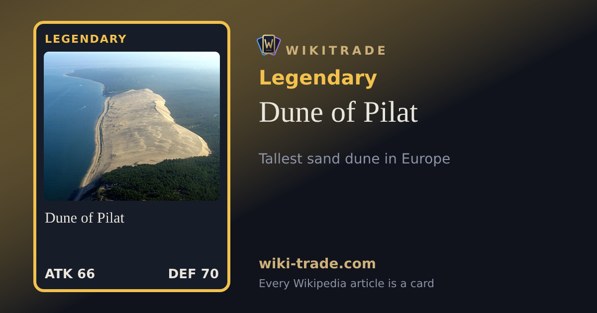 Dune of Pilat — Legendary card
