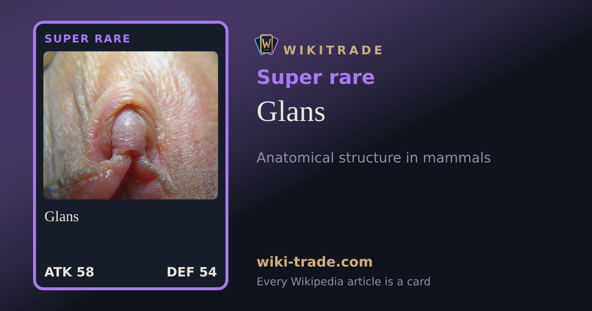 Glans — Super rare card