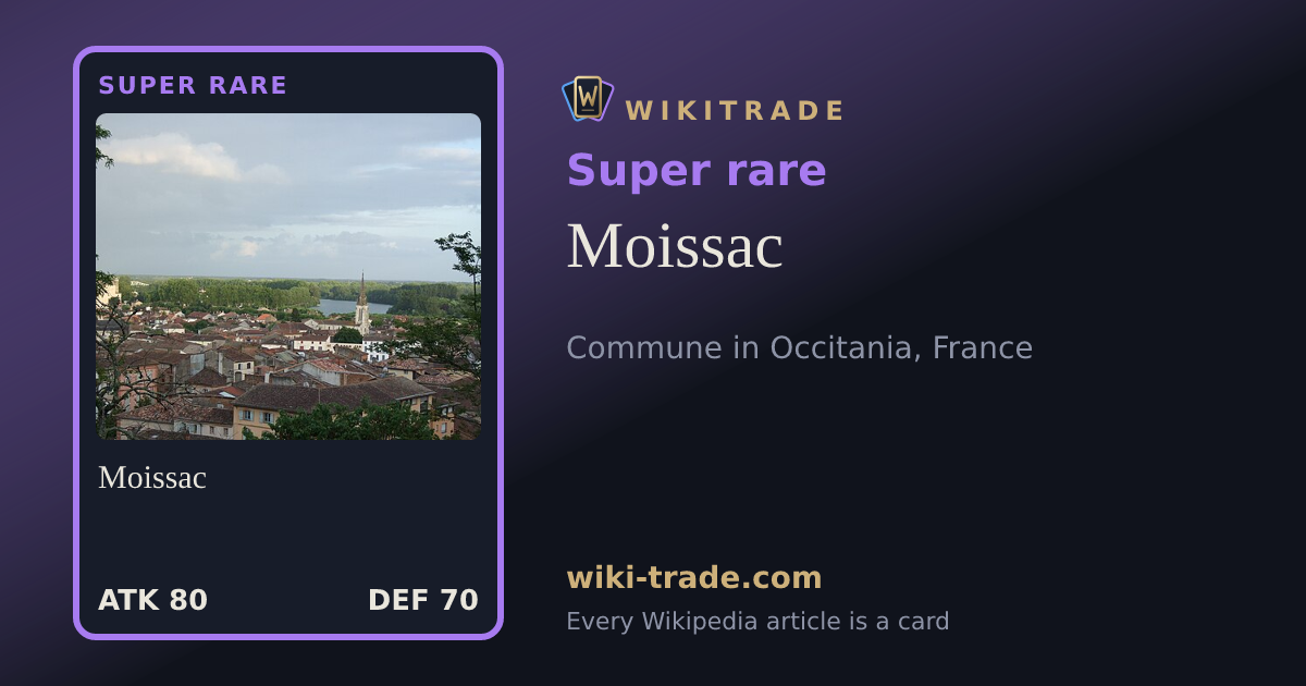 Moissac — Super rare card