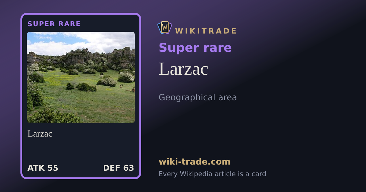 Larzac — Super rare card