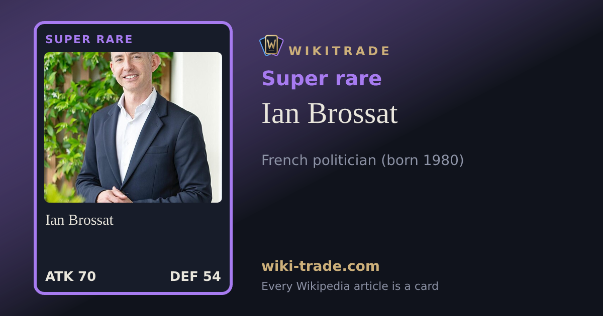 Ian Brossat — Super rare card