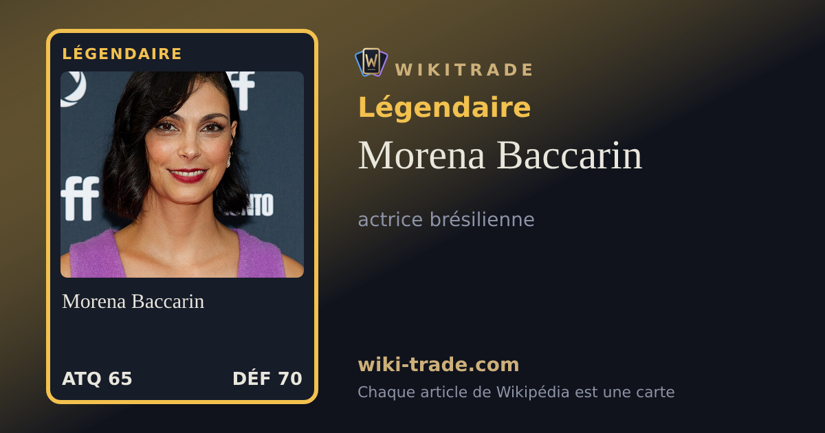Morena Baccarin — carte Légendaire