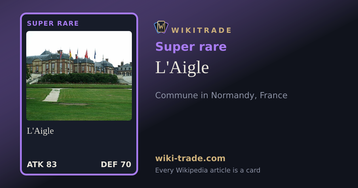 L'Aigle — Super rare card
