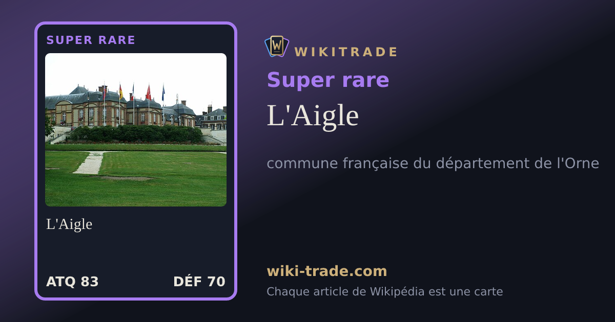 L'Aigle — carte Super rare