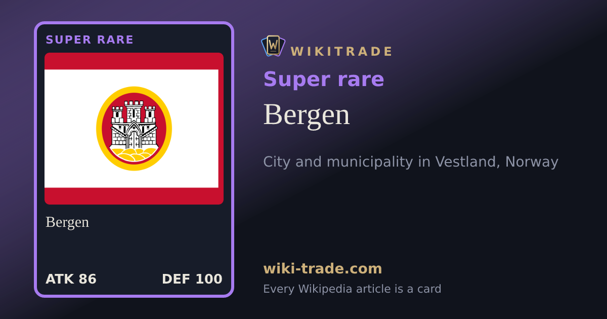 Bergen — Super rare card