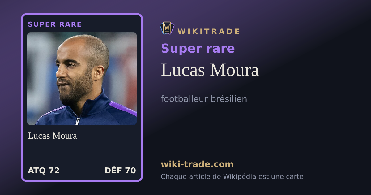 Lucas Moura — carte Super rare