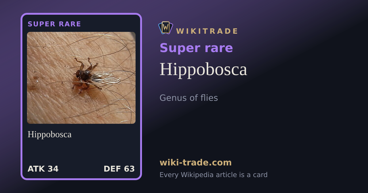 Hippobosca — Super rare card