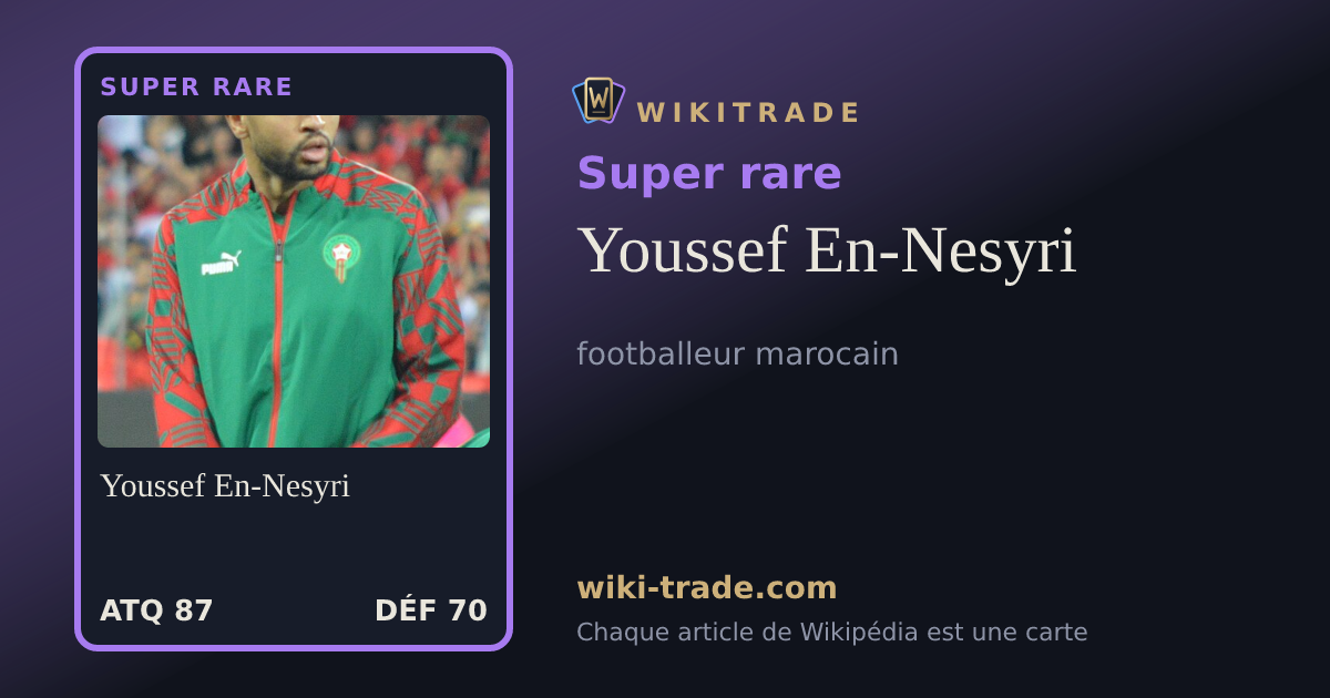 Youssef En-Nesyri — carte Super rare