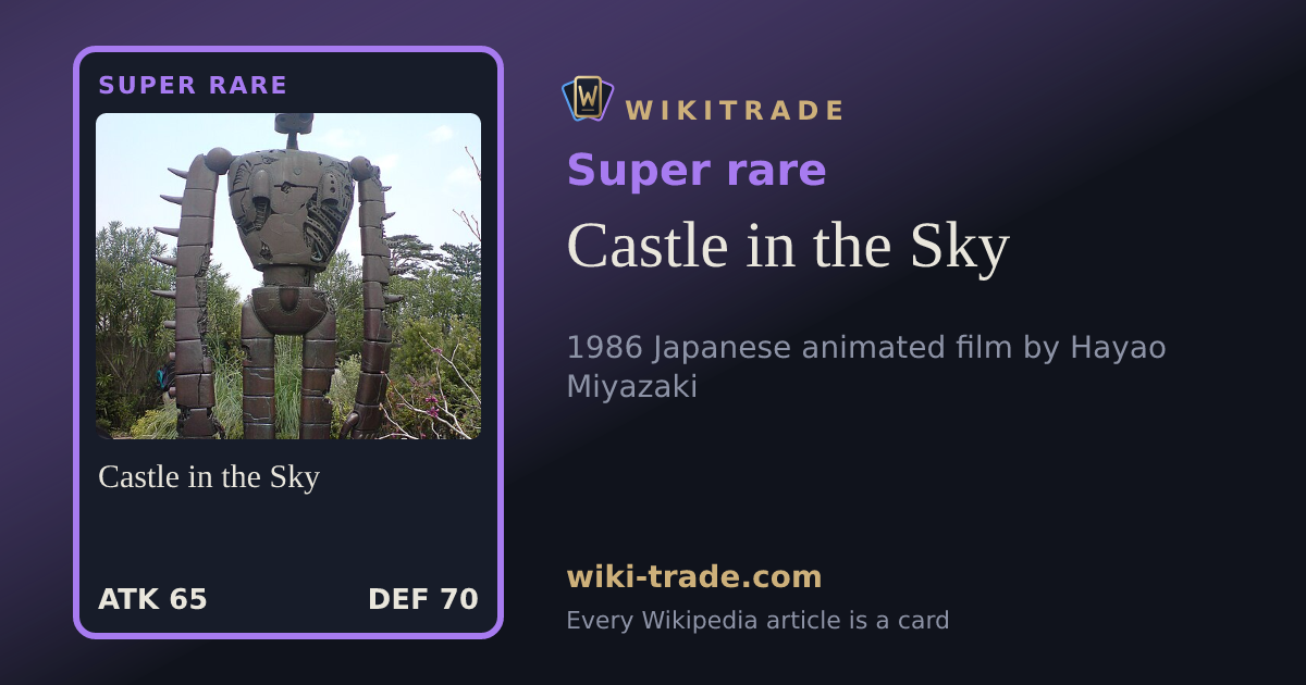 Castle in the Sky — Super rare card