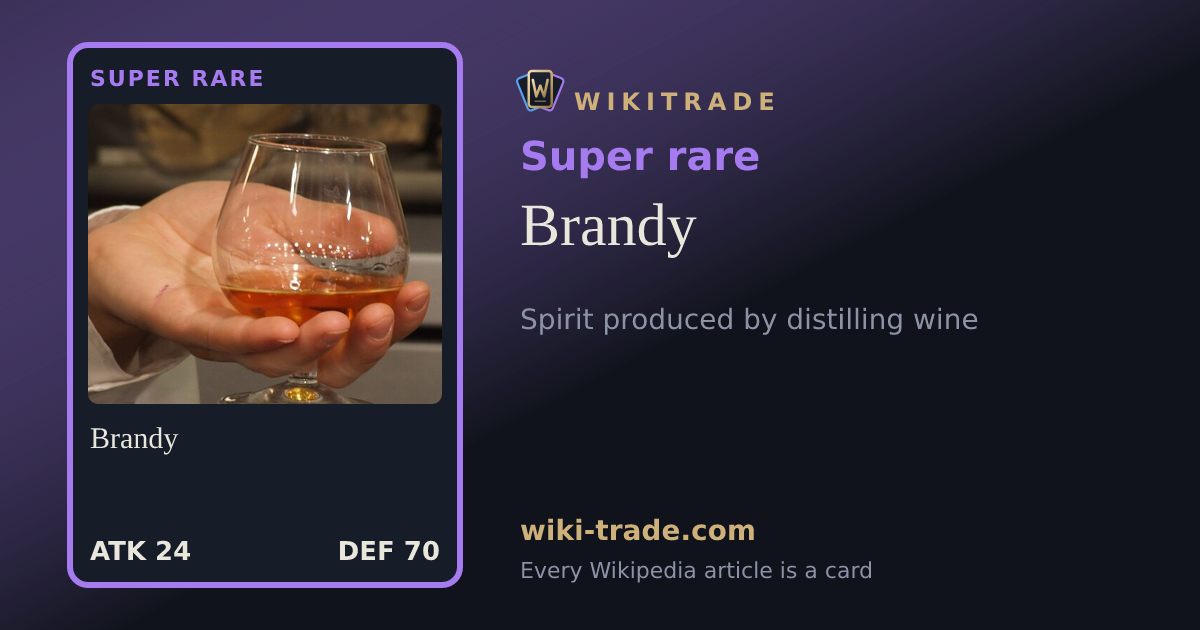 Brandy — Super rare card