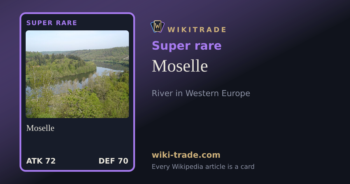 Moselle — Super rare card