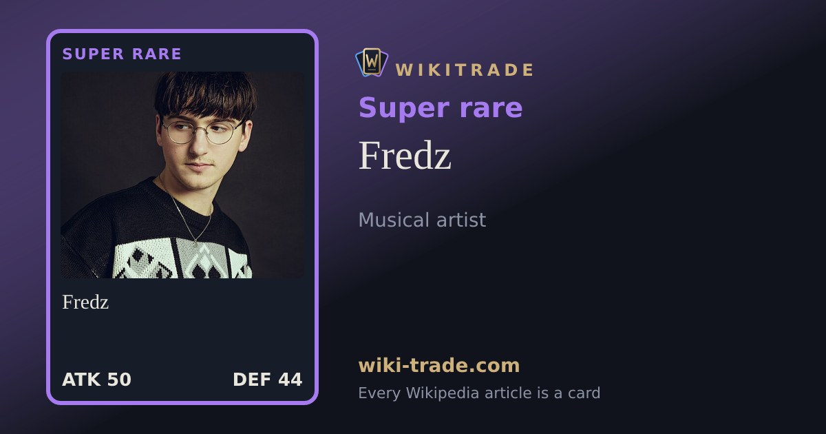 Fredz — Super rare card