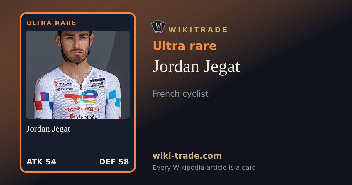 Jordan Jegat — Ultra rare card