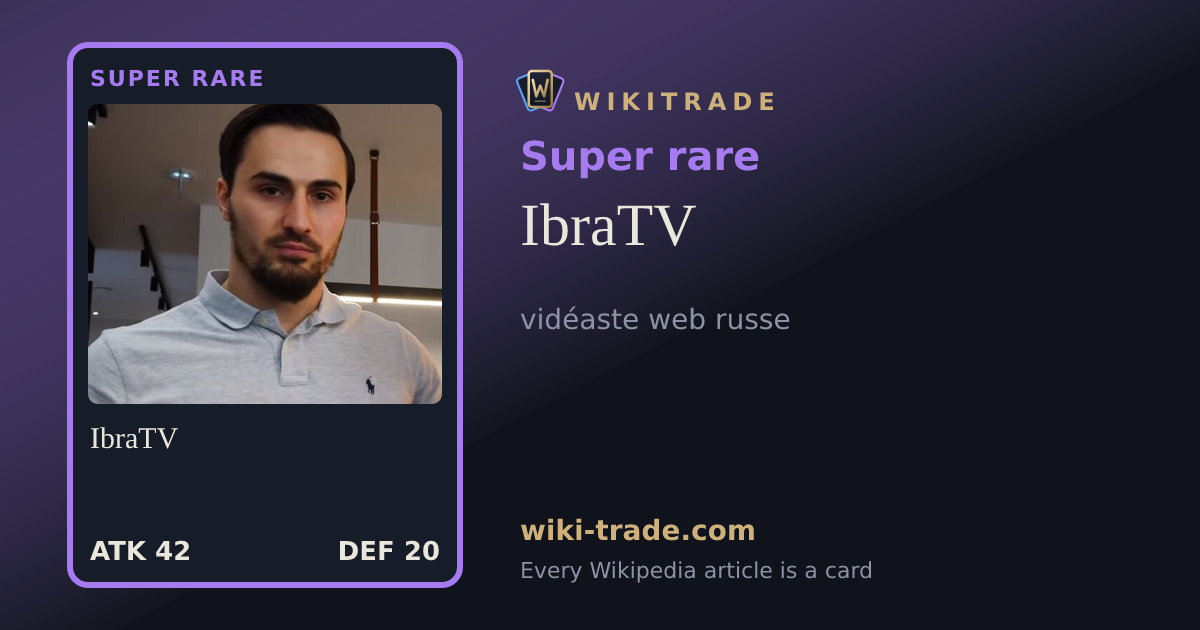 IbraTV — Super rare card