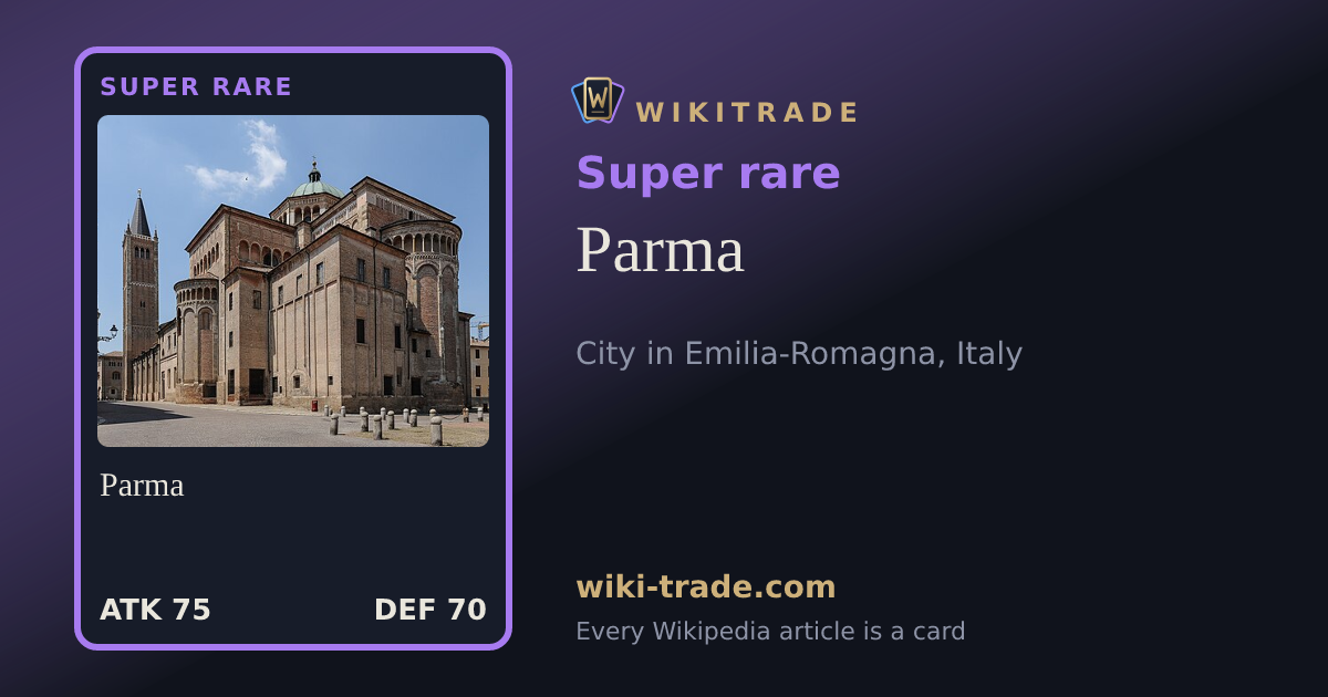 Parma — Super rare card