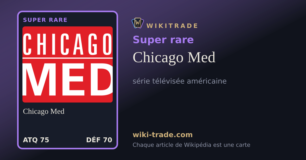 Chicago Med — carte Super rare