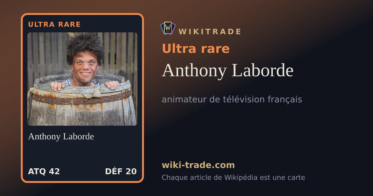 Anthony Laborde — carte Ultra rare