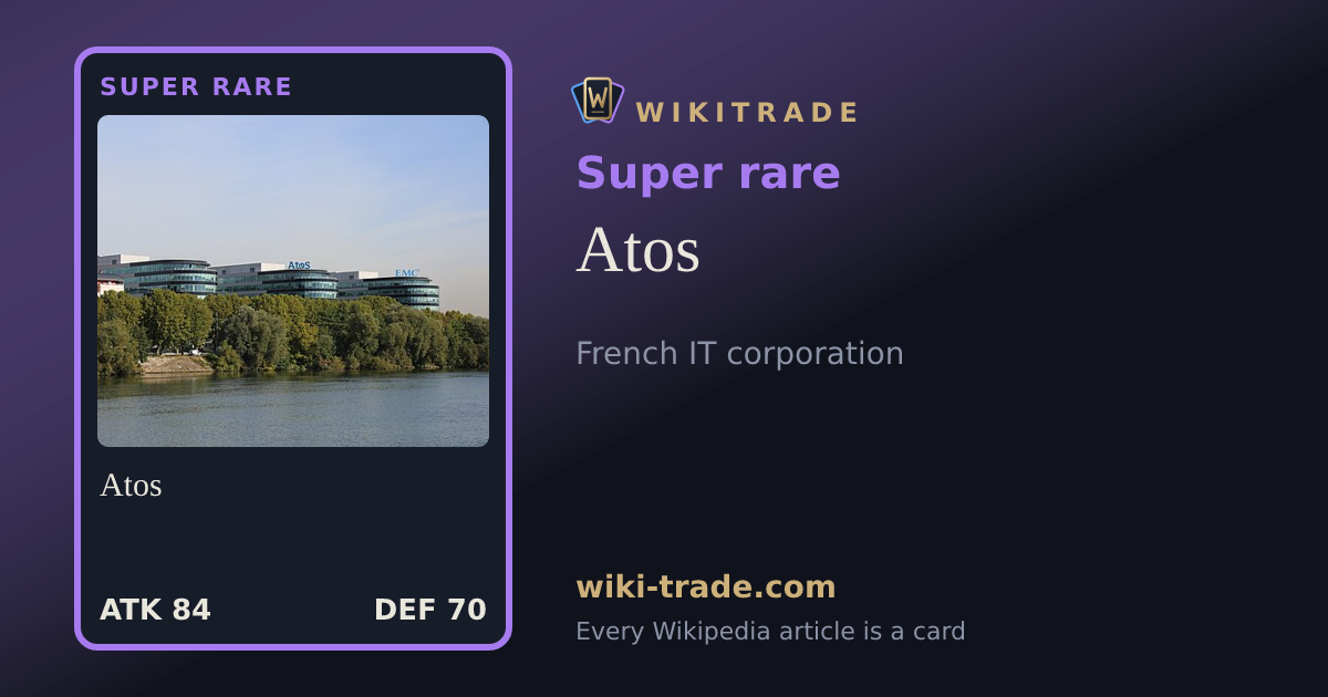 Atos — Super rare card