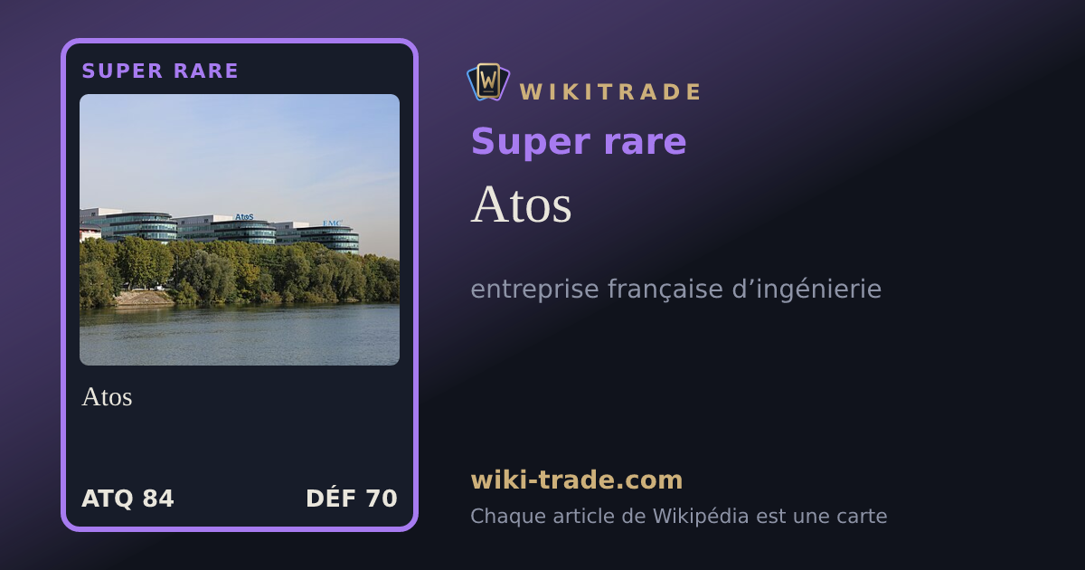 Atos — carte Super rare