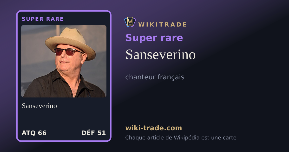 Sanseverino — carte Super rare