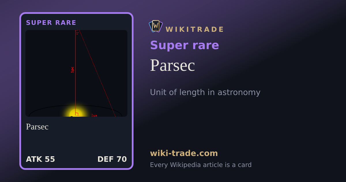 Parsec — Super rare card