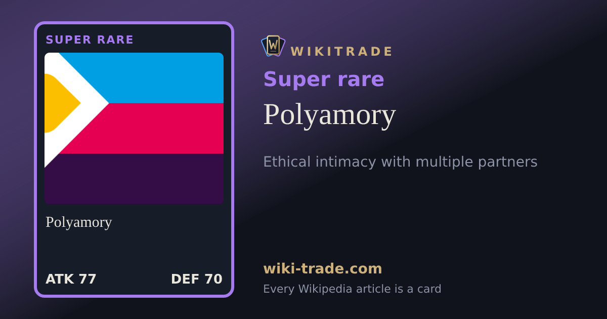 Polyamory — Super rare card