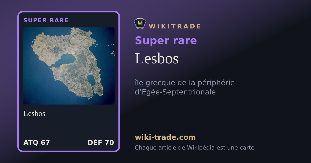 Lesbos — carte Super rare