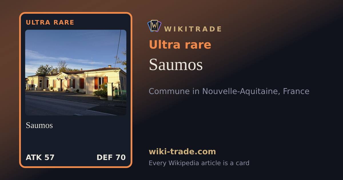 Saumos — Ultra rare card