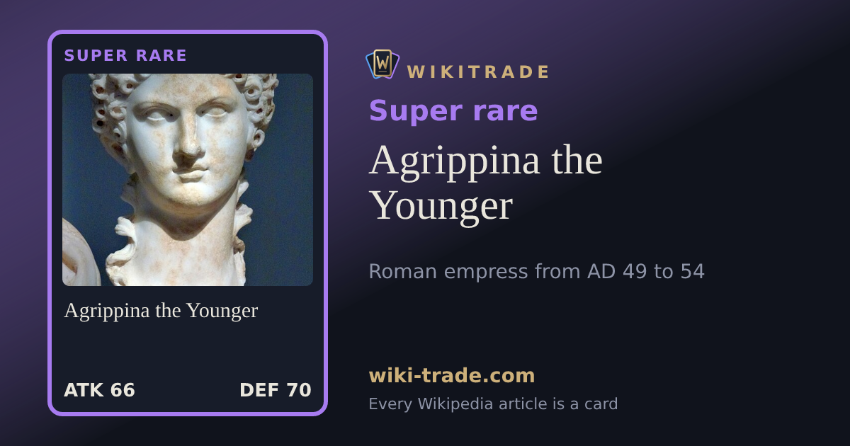 Agrippina the Younger — Super rare card