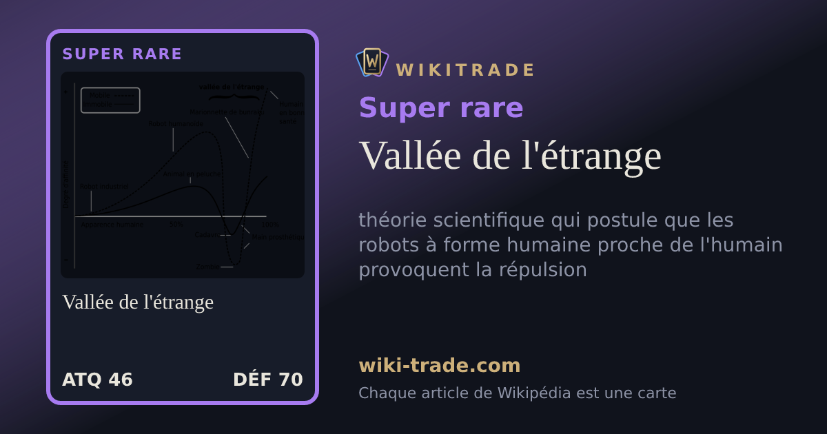 Vallée de l'étrange — carte Super rare
