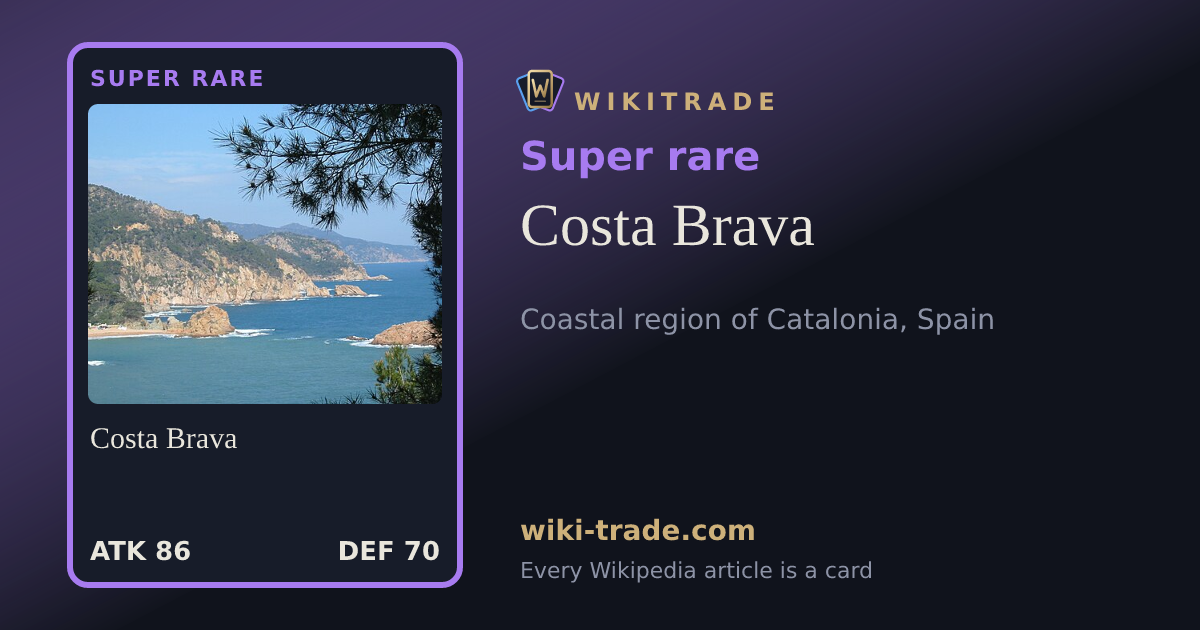Costa Brava — Super rare card