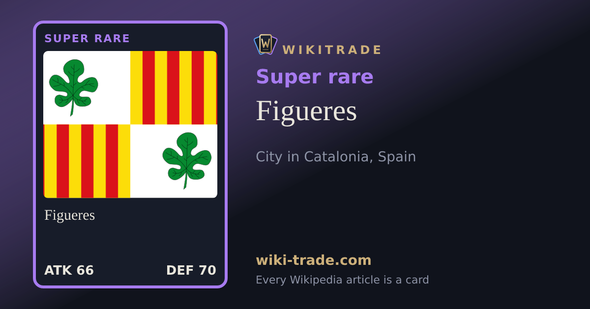 Figueres — Super rare card
