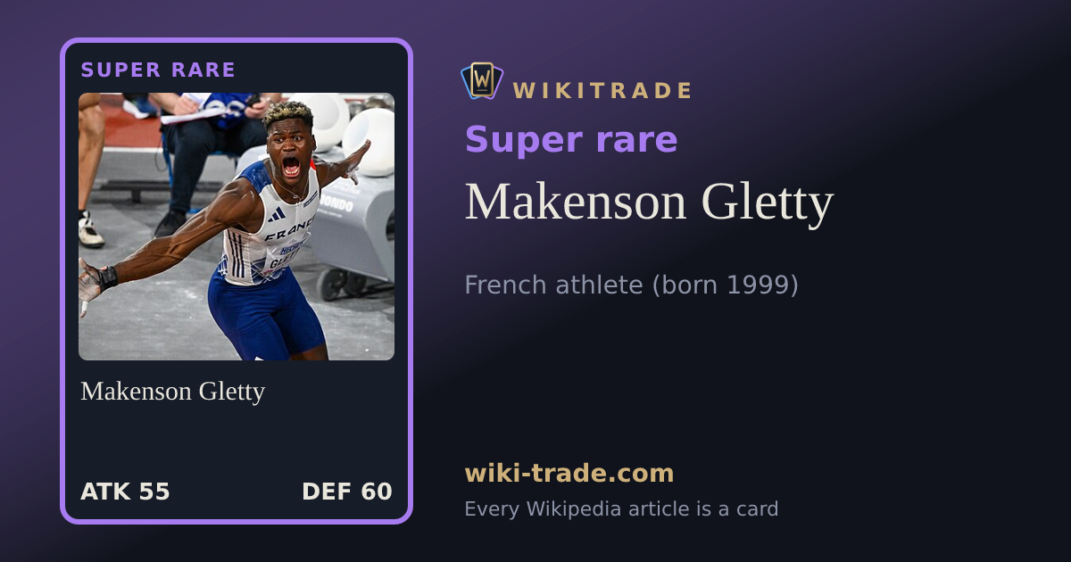 Makenson Gletty — Super rare card
