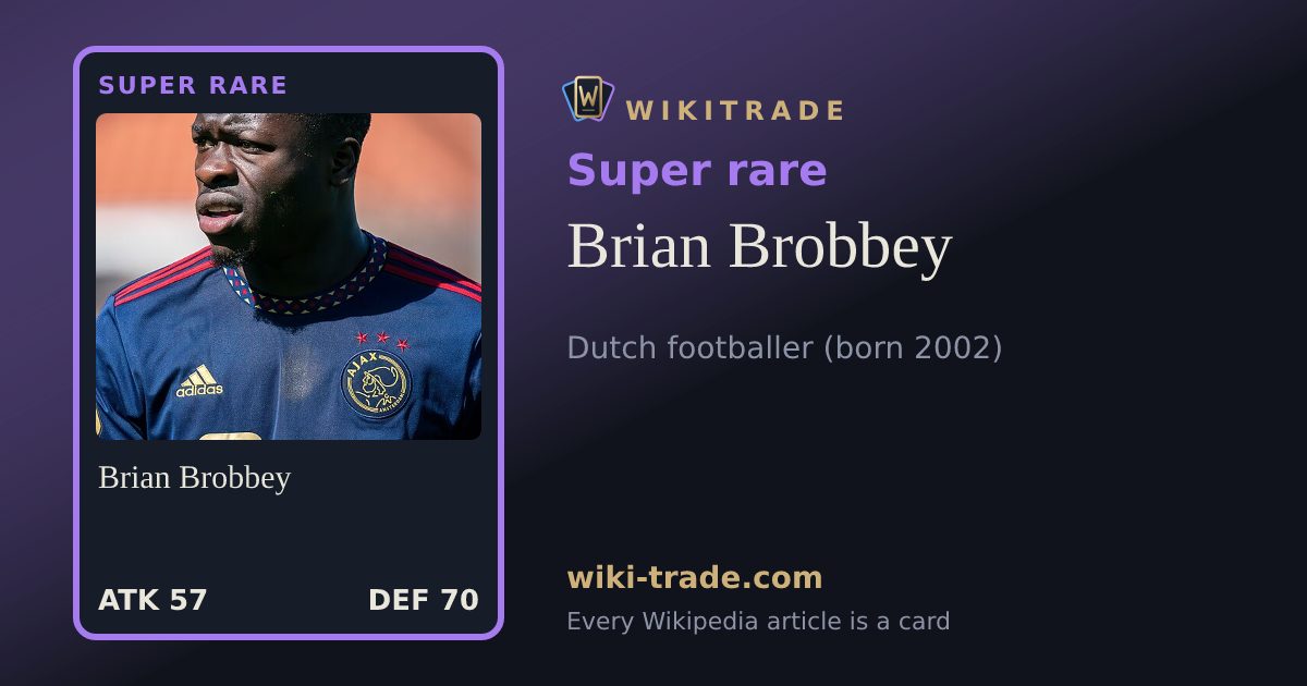 Brian Brobbey — Super rare card