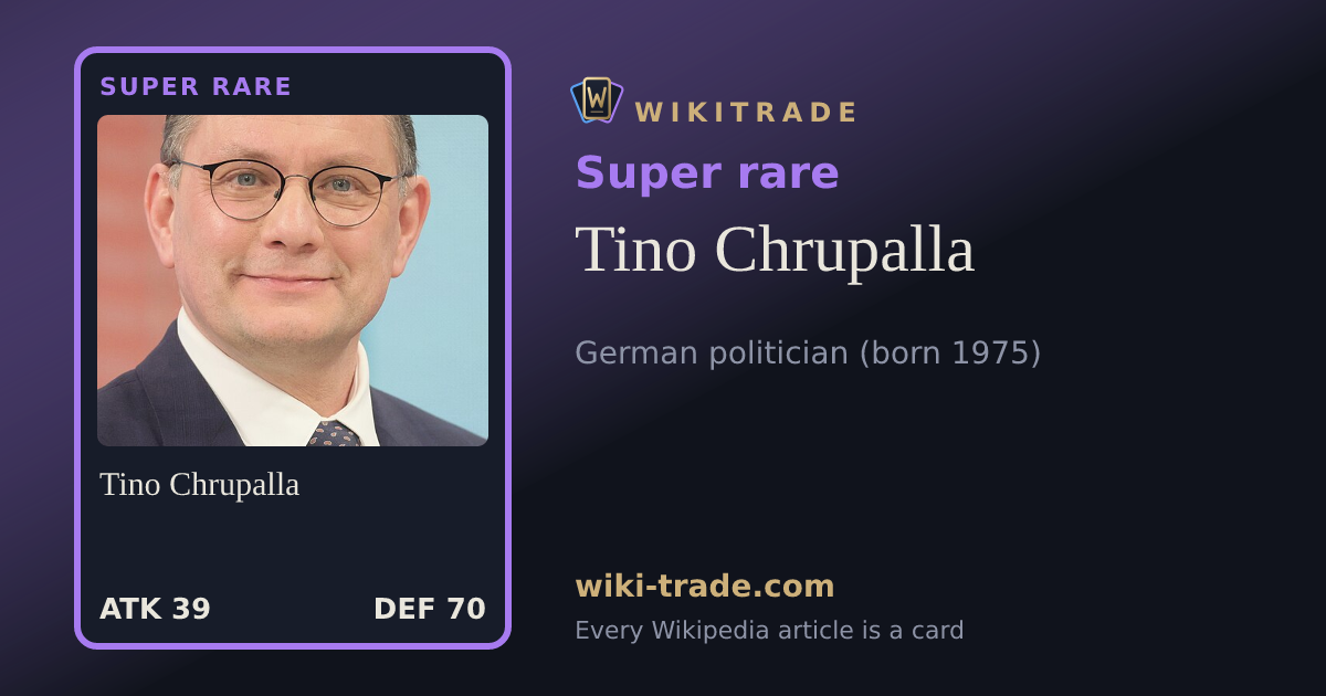 Tino Chrupalla — Super rare card