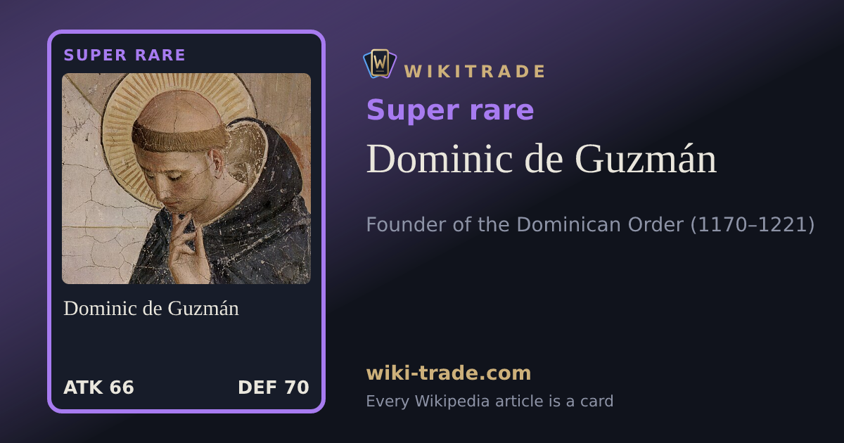 Dominic de Guzmán — Super rare card