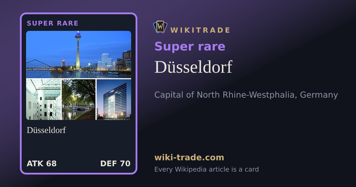 Düsseldorf — Super rare card